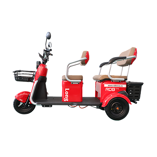 Triciclu electric RDB Long, 2000W, 25 km/h, fără permis - imagine 2