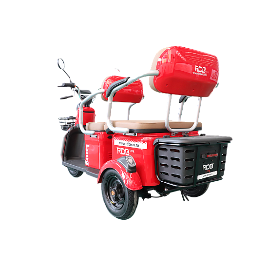 Triciclu electric RDB Long, 2000W, 25 km/h, fără permis - imagine 3
