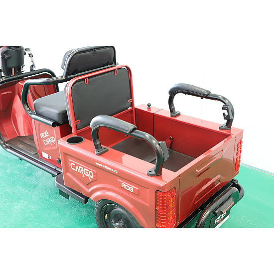 Triciclu electric RDB CARGO, 2000W, 25 km/h , fără permis - imagine 6