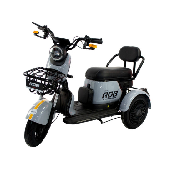 Triciclu electric RDB Rabbit, 1000W, 25 km/h, fără permis