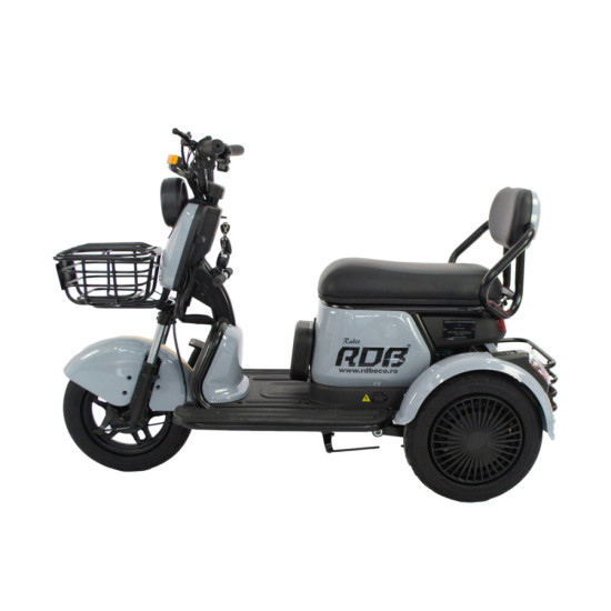Triciclu electric RDB Rabbit, 1000W, 25 km/h, fără permis - imagine 3