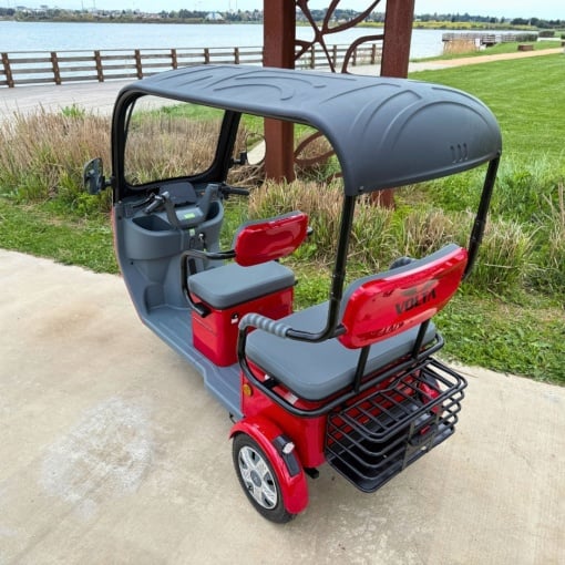 Triciclu electric Volta VM5, 1000W, 72V 20Ah, 25 km/h, fără permis - imagine 6